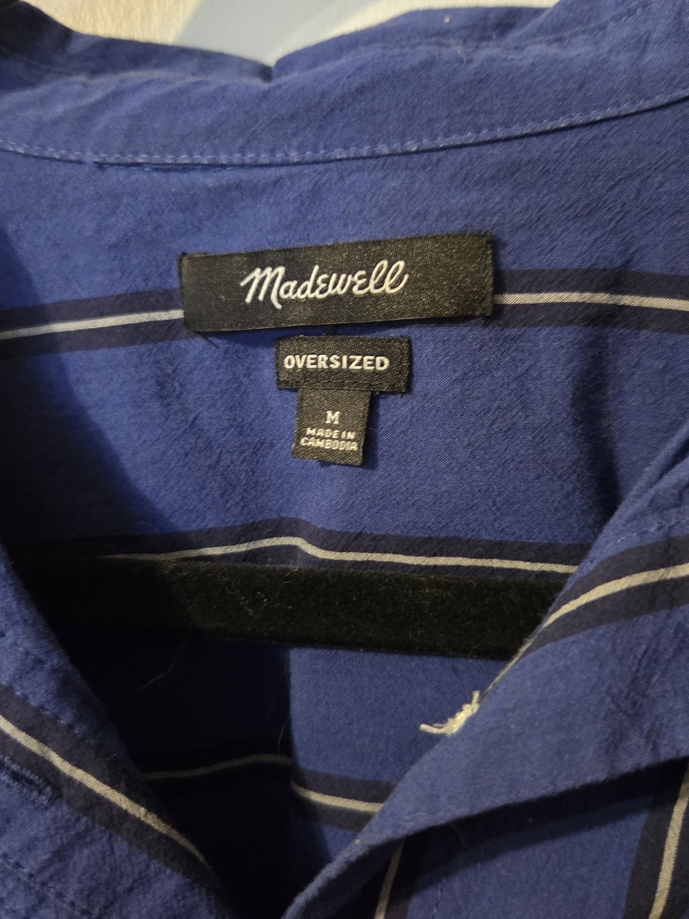 Madewell The Signature Poplin Oversized Striped Shirt
M - Picture 7 of 7
